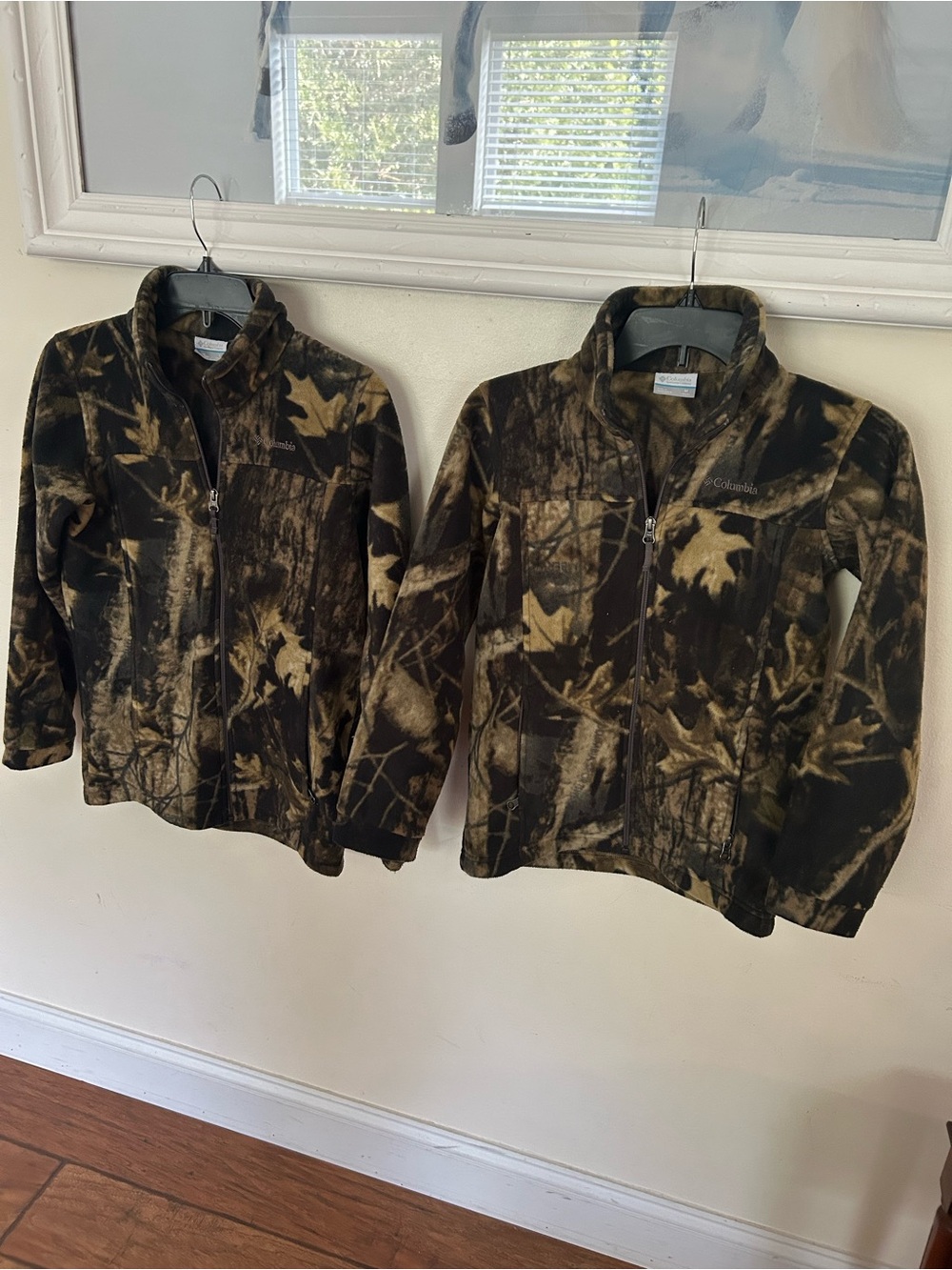 Columbia Camo Fleece Jacket LOT